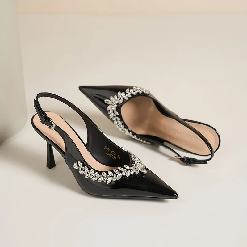 ZHR Slim Heel High Heels 8cm Women's-44