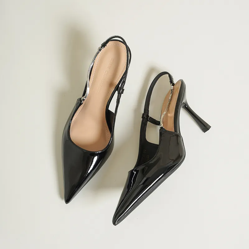 ZHR Slim Heel High Heels 8cm Women's-16
