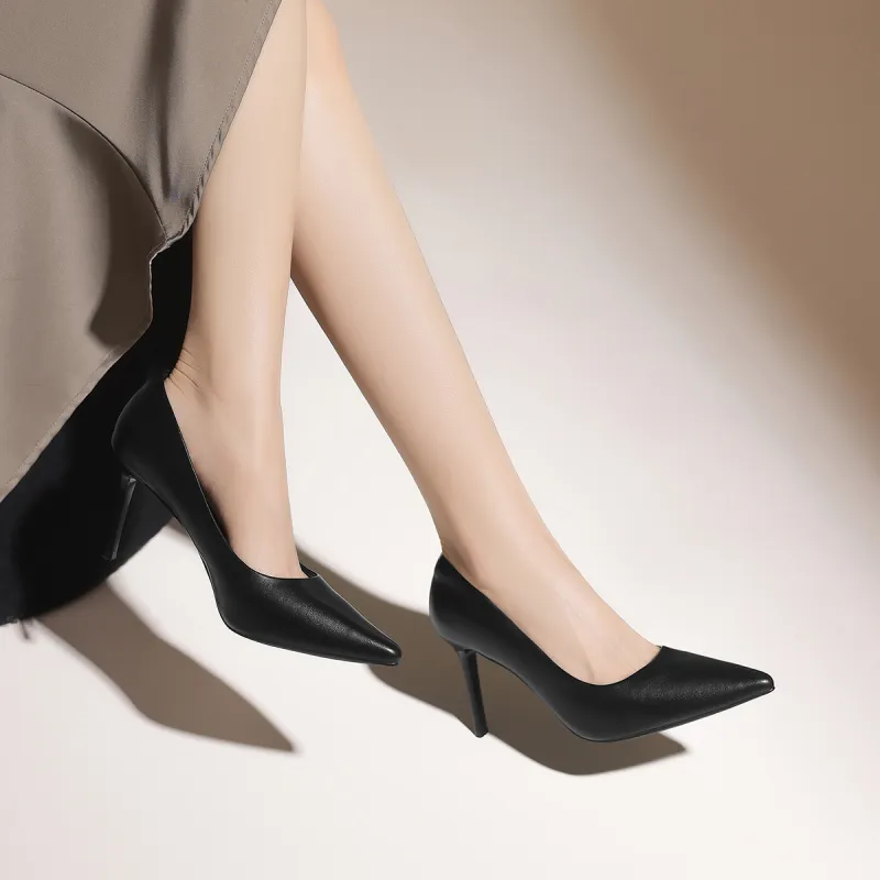 ZHR Slim Heel High Heels Women's-17