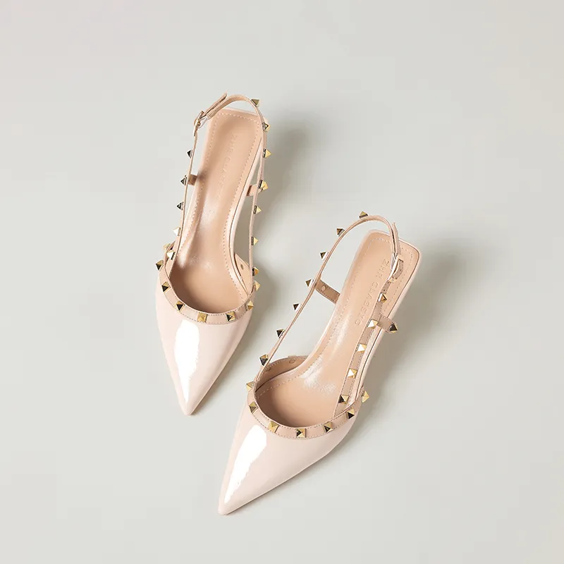 ZHR Slim Heel High Heels 6cm Women's-5