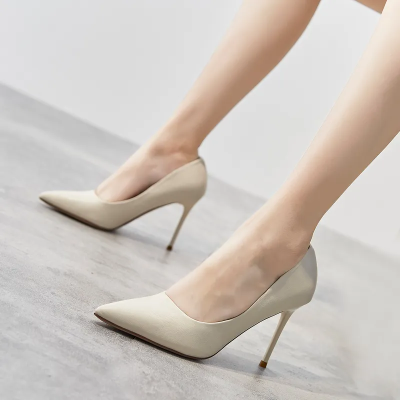 ZHR Slim Heel High Heels Women's-4