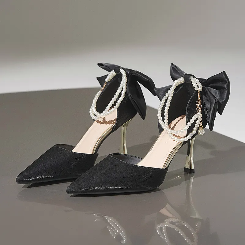 ZHR Slim Heel High Heels 8cm Women's-6