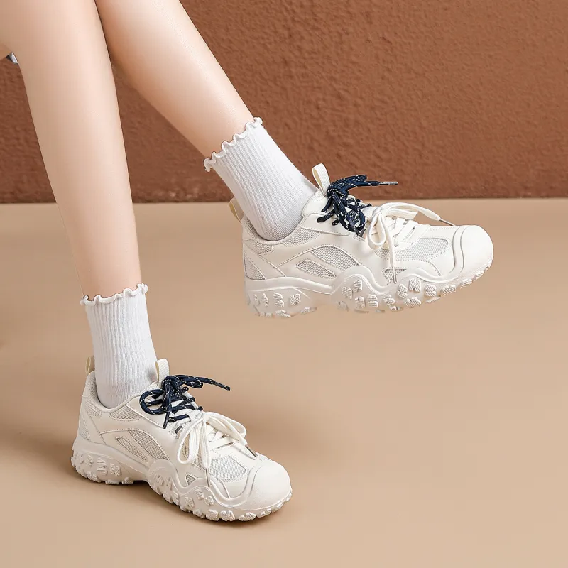 ZHR Ugly Cute Shoes Cushioning Anti-Slip And Wear-Resistant Low-Top Casual Shoes Women's-9
