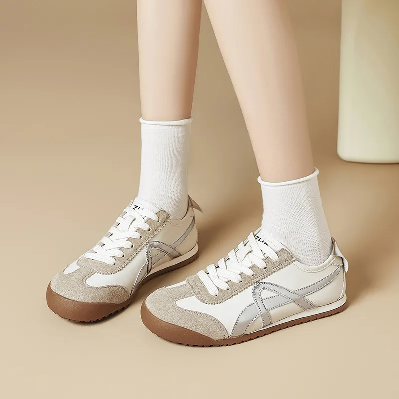 ZHR German Army Trainers Wear resistant And Lightweight Low Top Casual Shoes Women's-5
