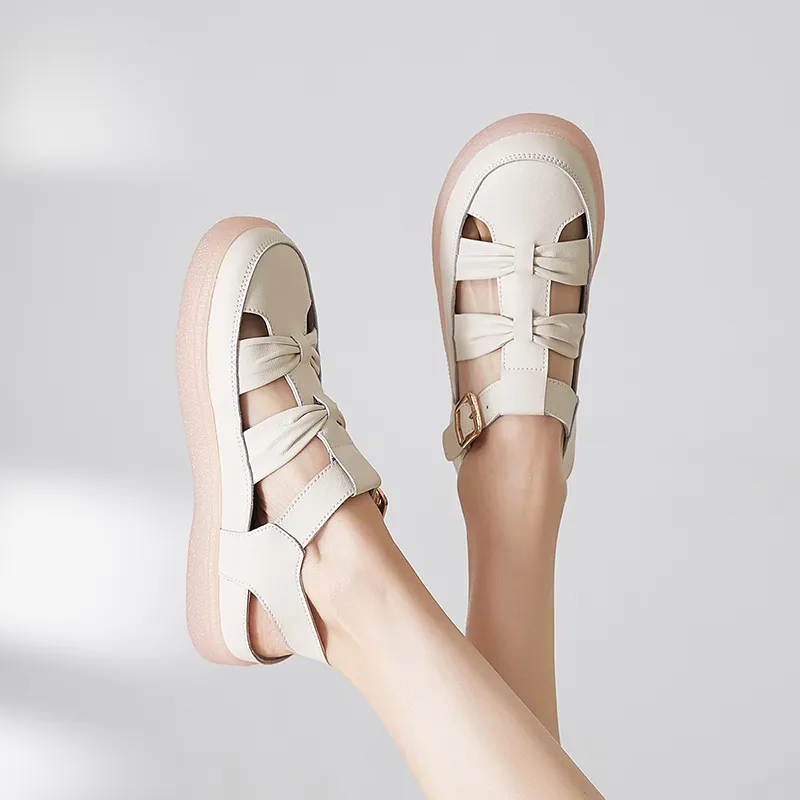 ZHR Roman Sandals Women's Beige-3