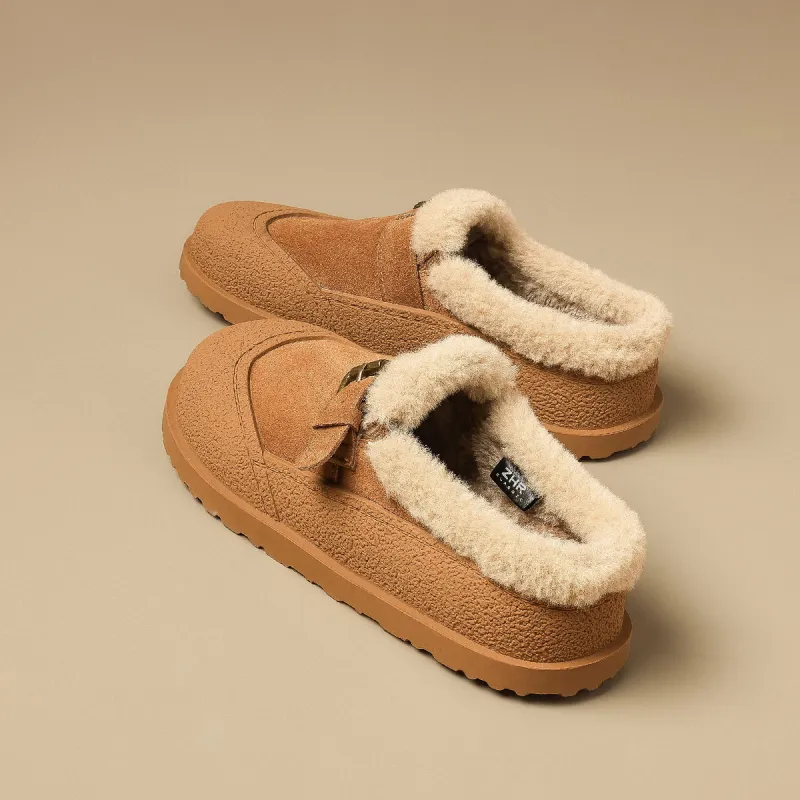 ZHR Boken Slippers Lightweight Wear Resistant And Warm Low Top Casual Shoes-10
