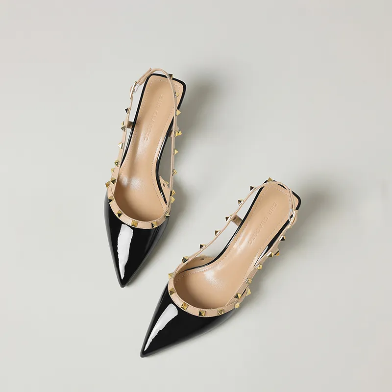 ZHR Slim Heel High Heels 6cm Women's-19