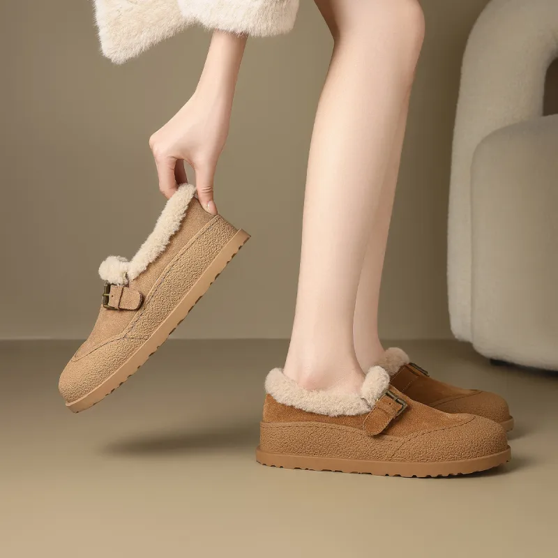 ZHR Boken Slippers Lightweight Wear Resistant And Warm Low Top Casual Shoes-21