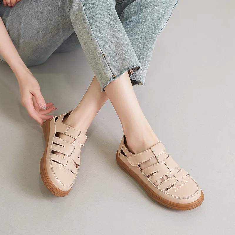 ZHR Effortless Slip on Everyday Commute Roman Sandals Women's-3