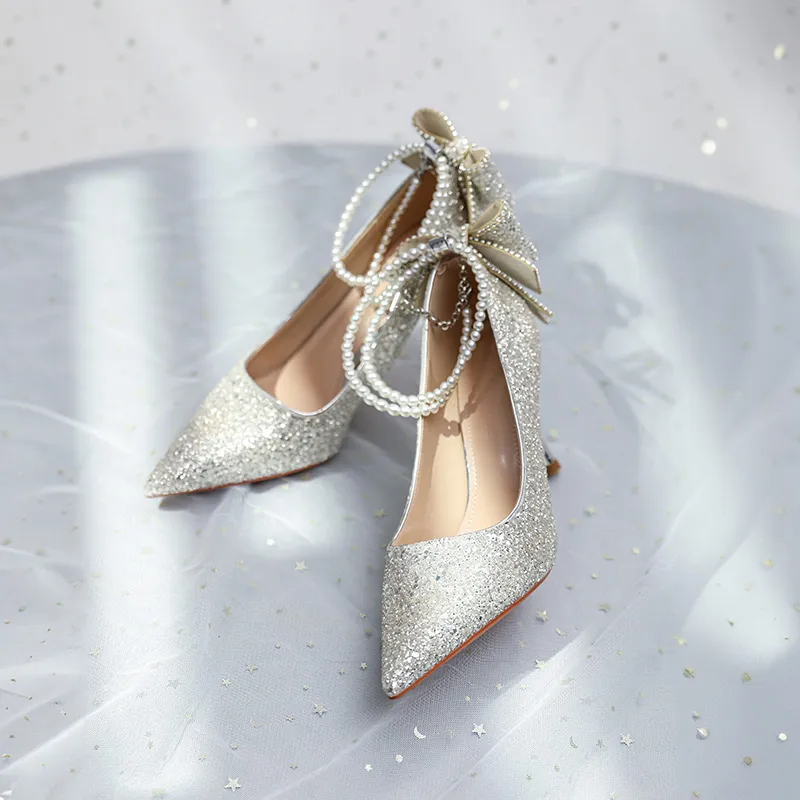 ZHR Slim Heel High Heels 8.5cm Women's-8