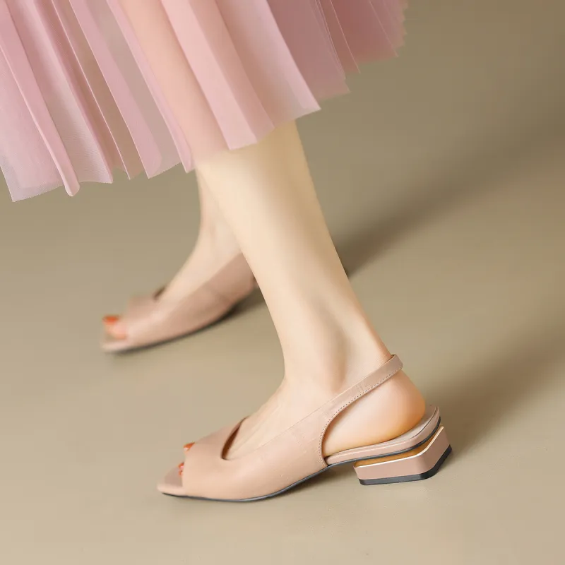 ZHR Stylish Sandals Strap Sandals 2.5cm Women's-16