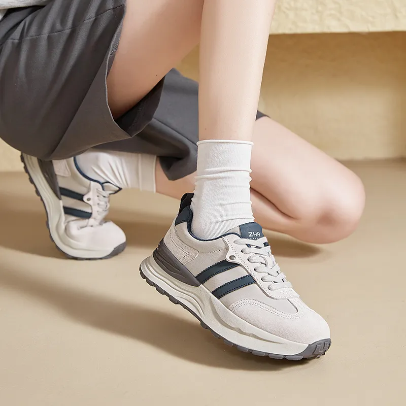 ZHR Ah Gan Shoes Wear resistant And Lightweight Low Top Casual Shoes Women's-3
