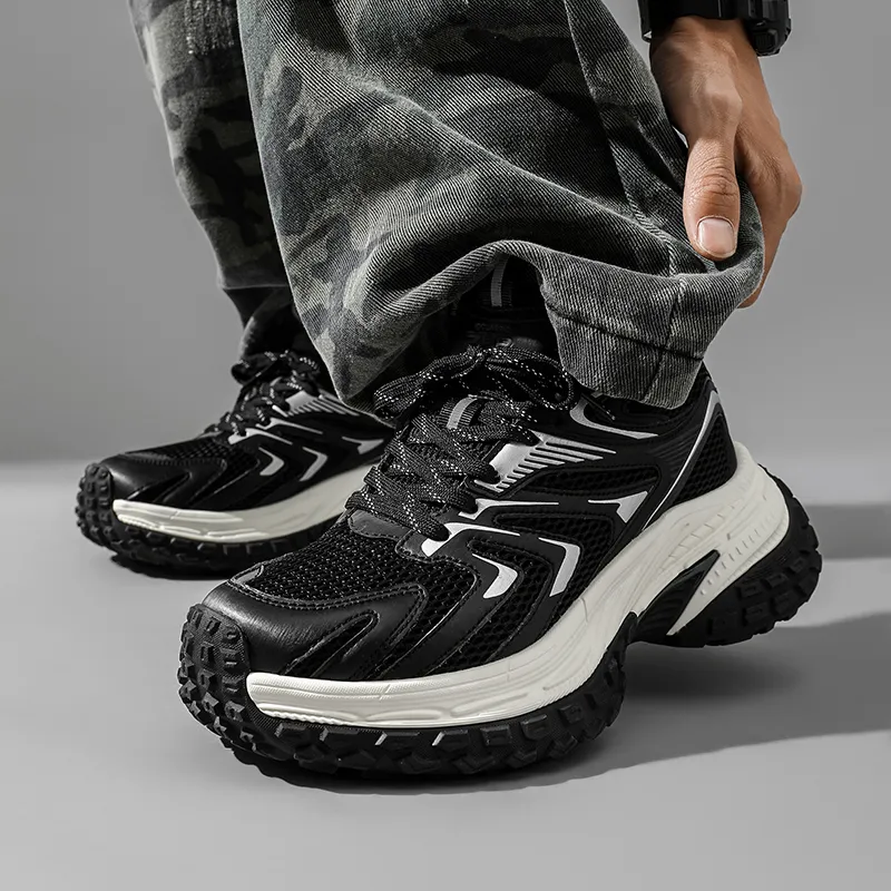 ZHR Glacier Future Collection Cushioning, Abrasion Resistant, Breathable, Lightweight Low Top Chunky Sneakers Unisex-20
