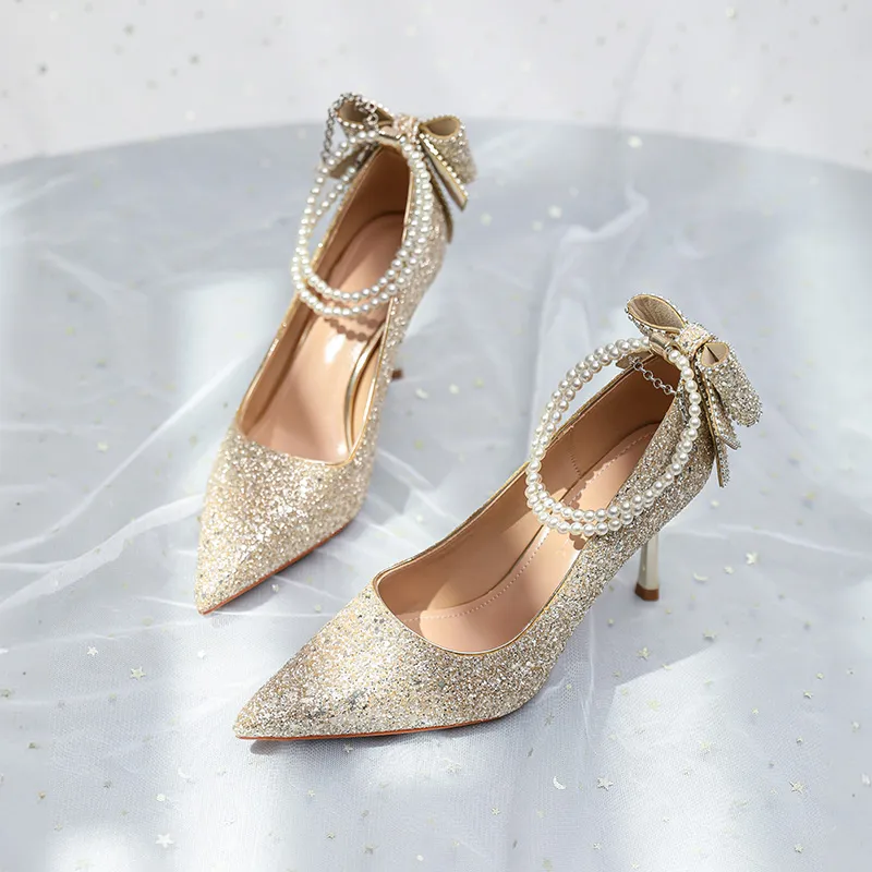 ZHR Slim Heel High Heels 8.5cm Women's-22