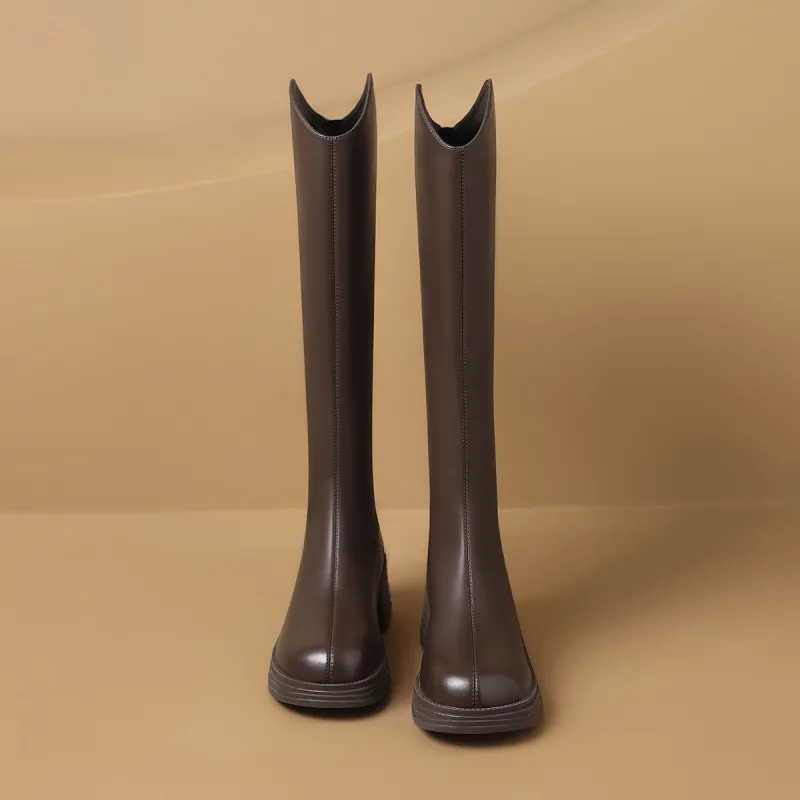 ZHR Knee-high Boots 5.5cm Women's-6