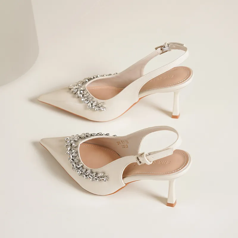 ZHR Slim Heel High Heels 8cm Women's-35