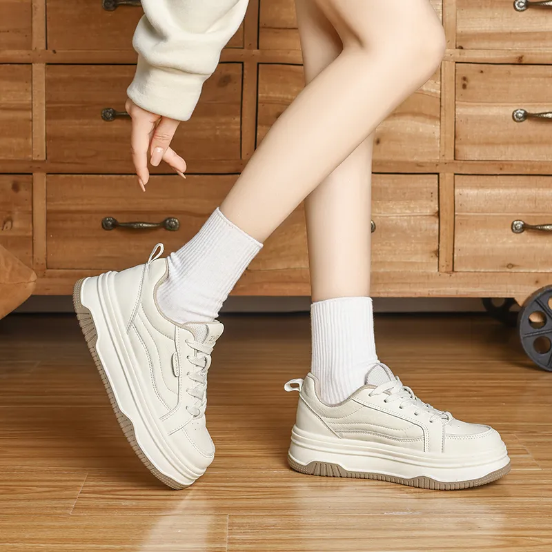 ZHR Non Formal Preppy Style Couple Date Outfit Wear resistant And Lightweight Low Top Skateboard Shoes Women's-4