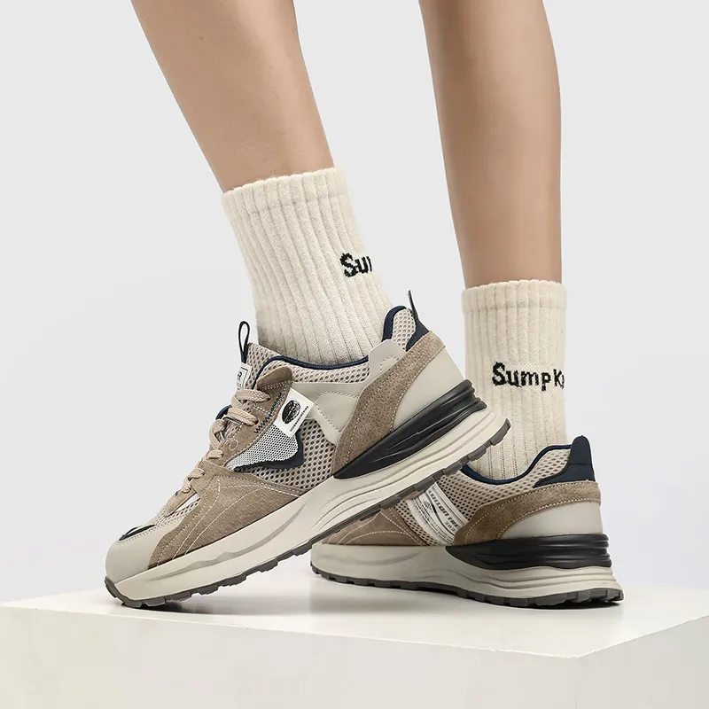 ZHR Retro Sports Preppy Breathable And Lightweight Low Top Casual Shoes Unisex-5