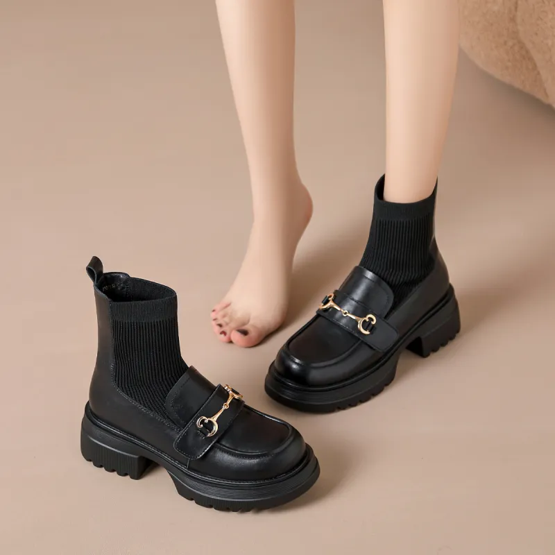 ZHR Loafers Women's Black-2