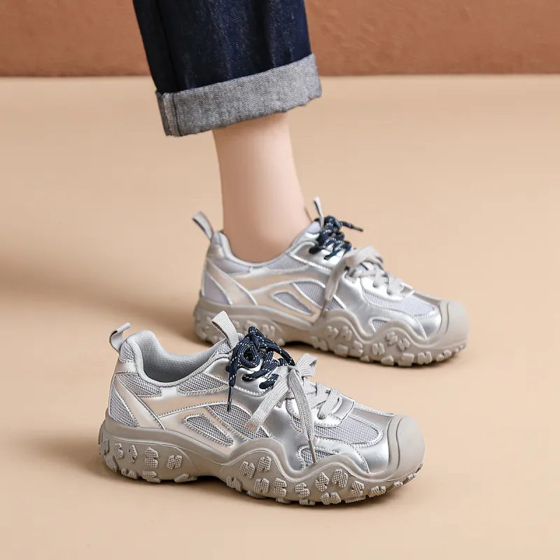 ZHR Ugly Cute Shoes Cushioning Anti-Slip And Wear-Resistant Low-Top Casual Shoes Women's-4