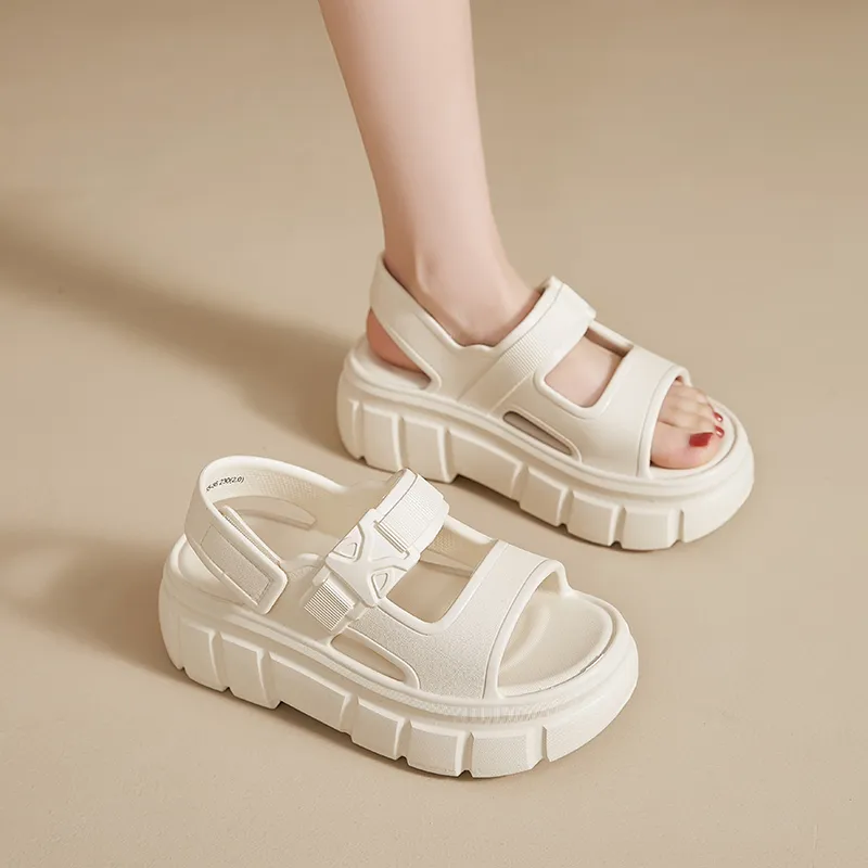 ZHR Beach Sandals Women's Beige-1