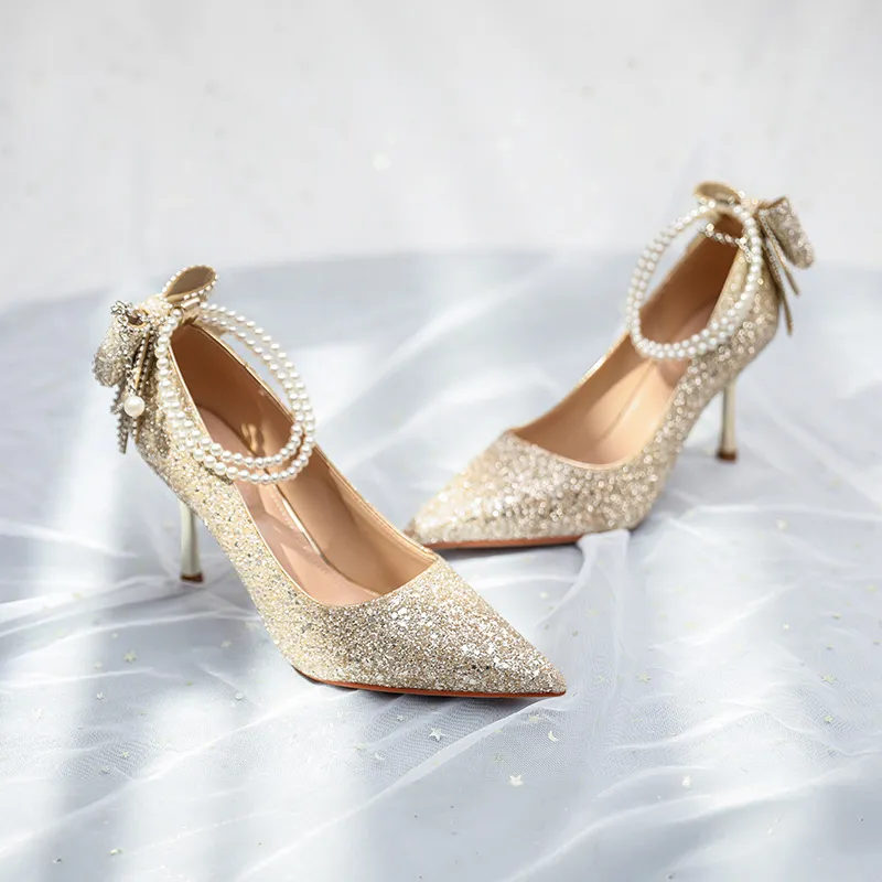 ZHR Slim Heel High Heels 8.5cm Women's-23