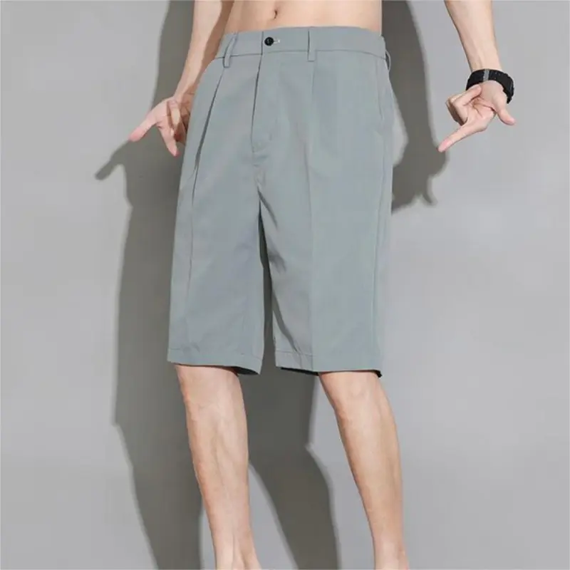 ZHR Casual Shorts Unisex Light Gray-6
