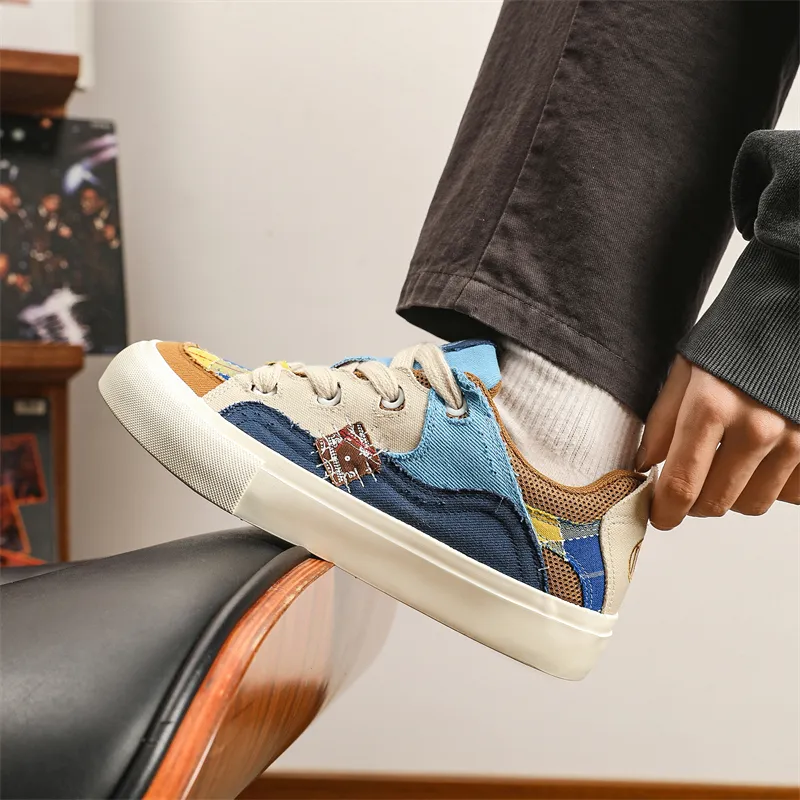 ZHR Skateboard Puffy Shoes Low Top Skateboard Shoes Unisex Small Cookies-5