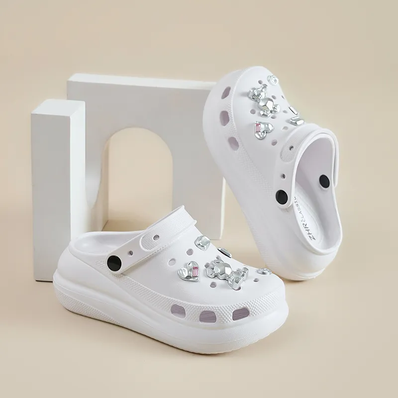 ZHR Eternal Gateway Clogs Women's White-4