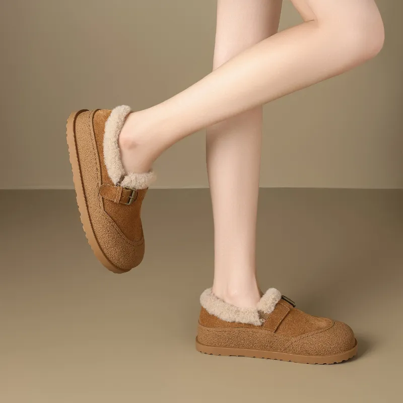 ZHR Boken Slippers Lightweight Wear Resistant And Warm Low Top Casual Shoes-22