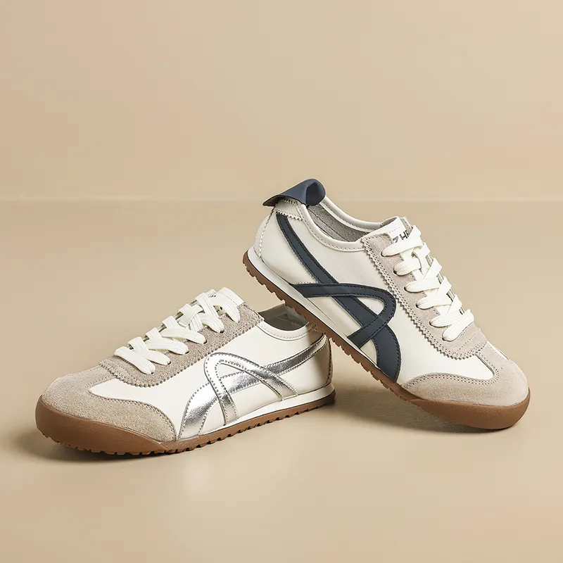 ZHR German Army Trainers Wear resistant And Lightweight Low Top Casual Shoes Women's-4