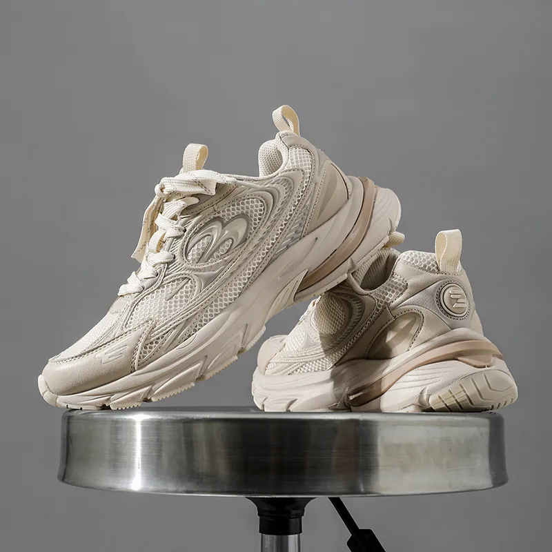 ZHR Light Mecha Collection Cushioning Abrasion Resistant Breathable Low Top Chunky Sneakers Unisex-13