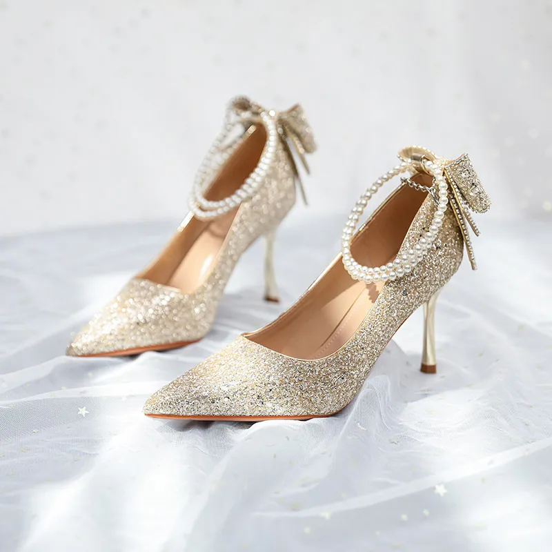 ZHR Slim Heel High Heels 8.5cm Women's-21