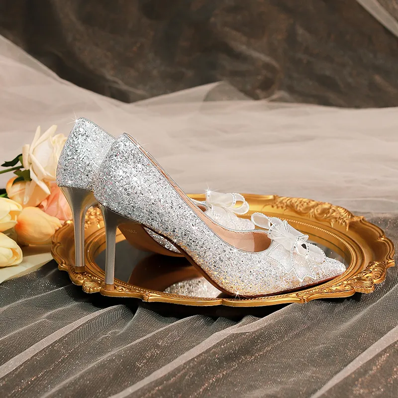ZHR Slim Heel High Heels 8cm Women's-3