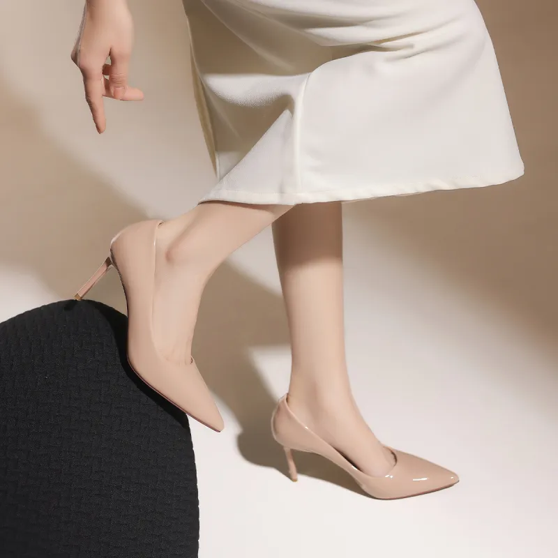ZHR Slim Heel High Heels Women's-10