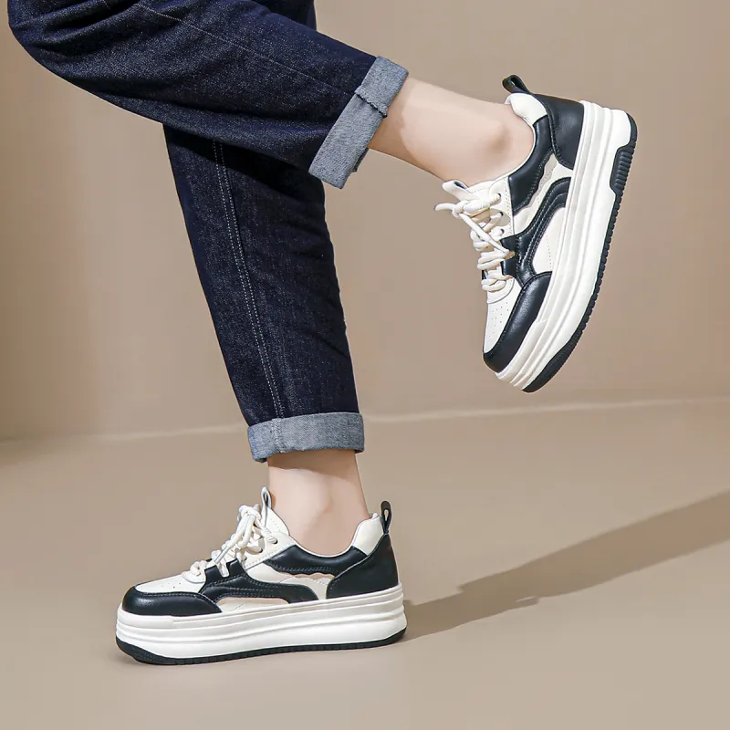 ZHR Small White Shoes Lightweight And Breathable Low-Top Skateboard Shoes Women's-9