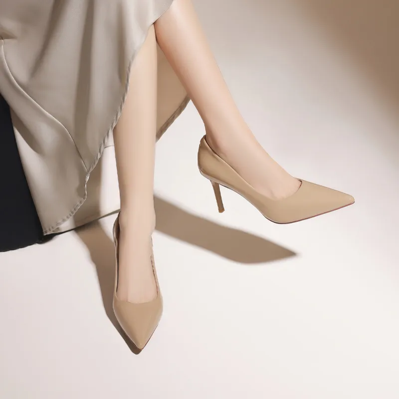 ZHR Slim Heel High Heels Women's-3