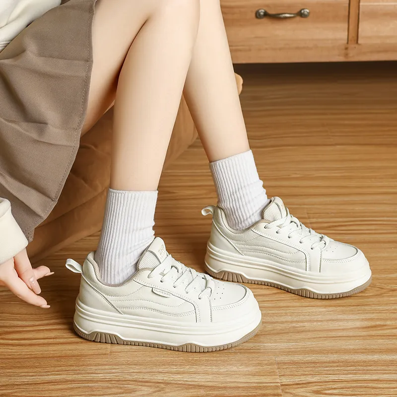 ZHR Non Formal Preppy Style Couple Date Outfit Wear resistant And Lightweight Low Top Skateboard Shoes Women's-3