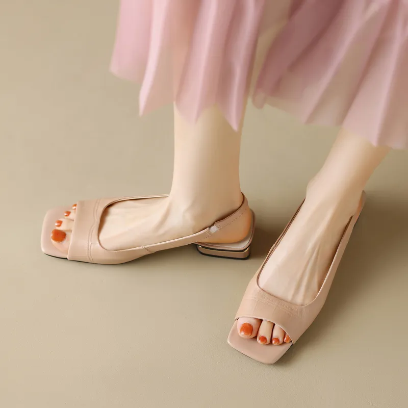 ZHR Stylish Sandals Strap Sandals 2.5cm Women's-17