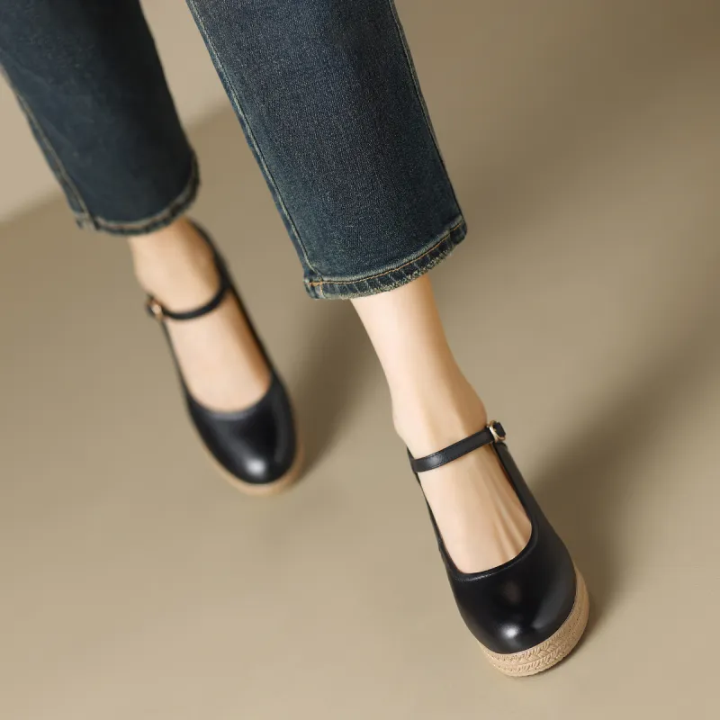 ZHR Wedge Heel High Heels 7cm Women's-12
