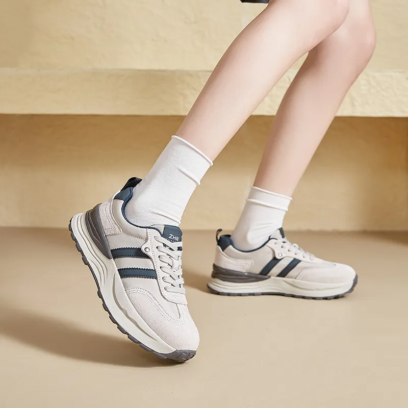 ZHR Ah Gan Shoes Wear resistant And Lightweight Low Top Casual Shoes Women's-5