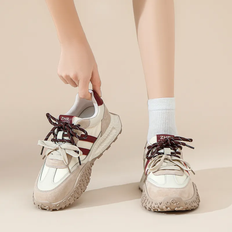 ZHR Cortez Shoes Shock Absorbers With Slip Resistant And Abrasion Resistant Properties Low Top Casual Shoes Women's-8