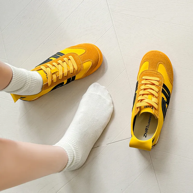 ZHR Abrasion Resistant Low Top Casual Shoes Unisex-5