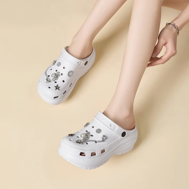 ZHR Eternal Gateway Clogs Women's White-2