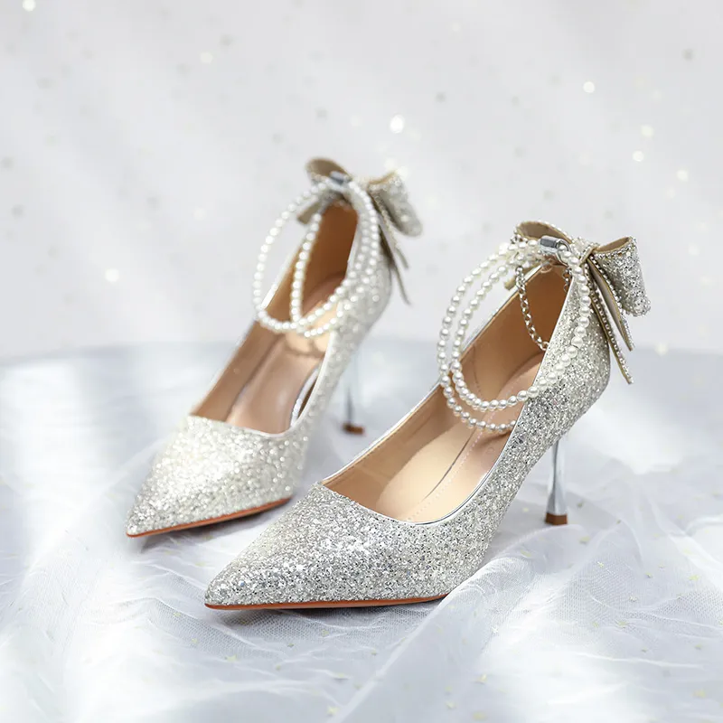 ZHR Slim Heel High Heels 8.5cm Women's-12