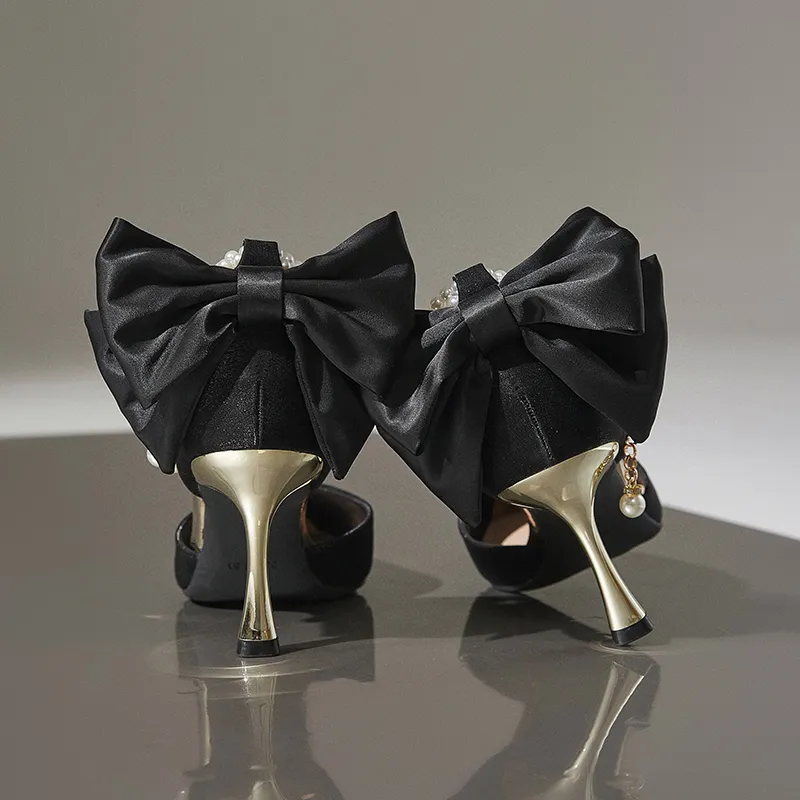 ZHR Slim Heel High Heels 8cm Women's-4