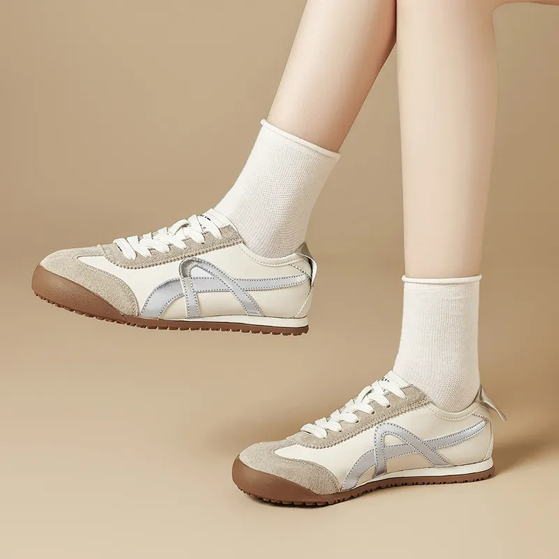 ZHR German Army Trainers Wear resistant And Lightweight Low Top Casual Shoes Women's-3