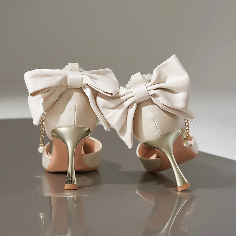 ZHR Slim Heel High Heels 8cm Women's-23
