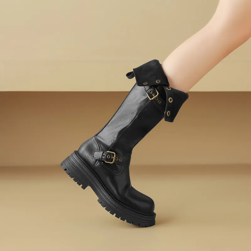 ZHR Knee high Boots Women's-4