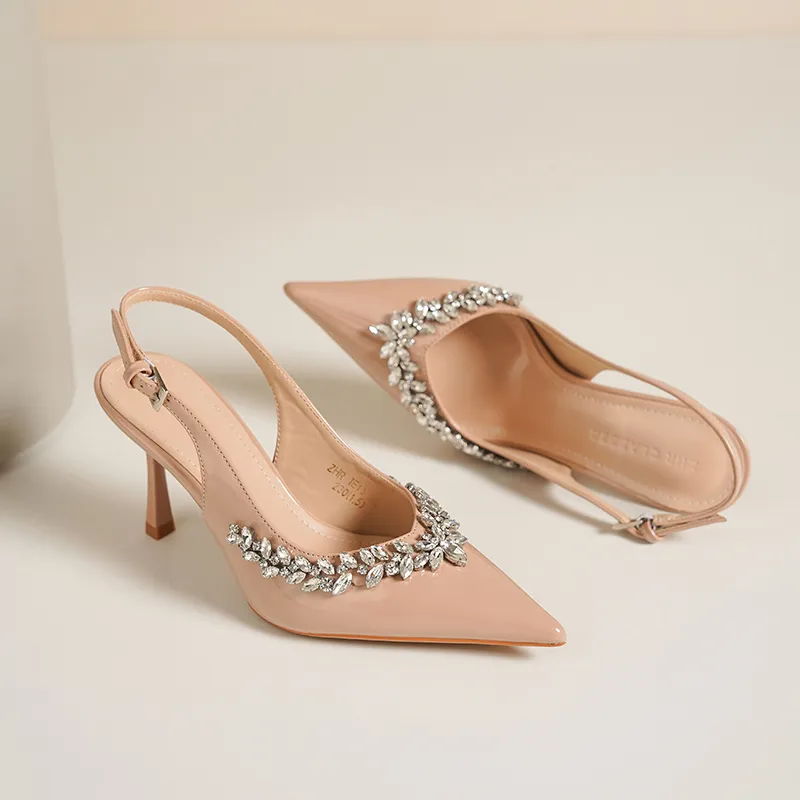 ZHR Slim Heel High Heels 8cm Women's-38